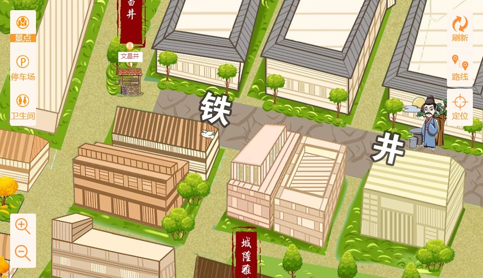 乃东智慧景区：手绘地图与语音导览的完美融合